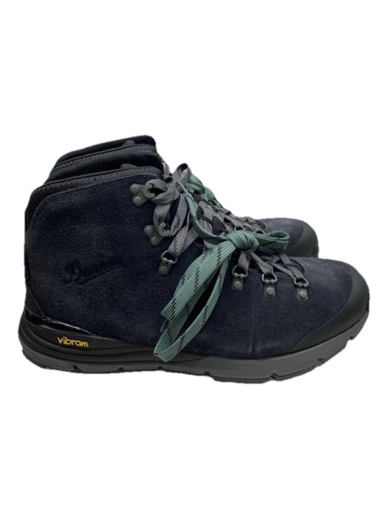 Danner Mens Size 12D Mountain 600 4.5 Inch Jet Black Dark Shadow Lace Up Boots